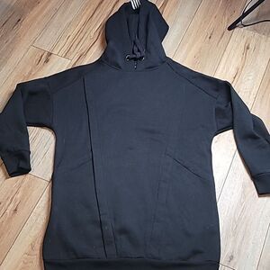 Nordstrom Solutions Black Hooded Sweatshirt Hoodie Men’s Large Minimalist